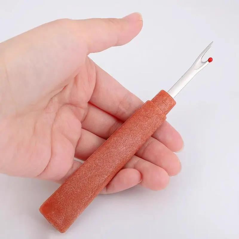 34PCS Big Eye Hand Sewing Needles – Long Thin Steel Needles with Large Eye for Easy Threading, Perfect for Quilting, Embroidery & DIY Crafts