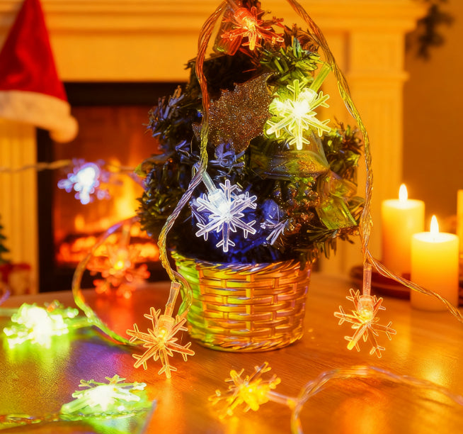 Christmas Snowflake Light - Colorful Christmas Light LED String